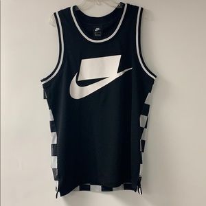 New Nike Sportswear NSW Mesh Check Printed Tank